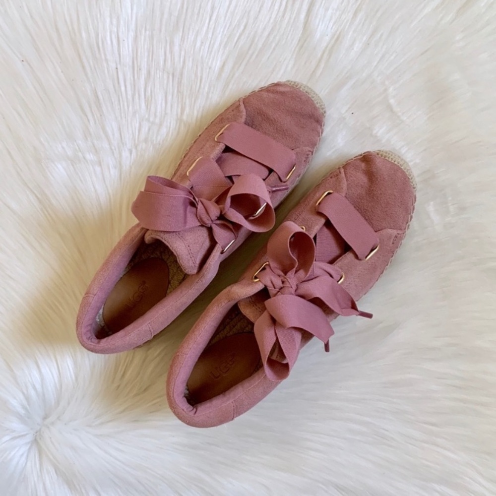 UGG Pink Brianna Espadrille Sneakers - Picture 3 of 8